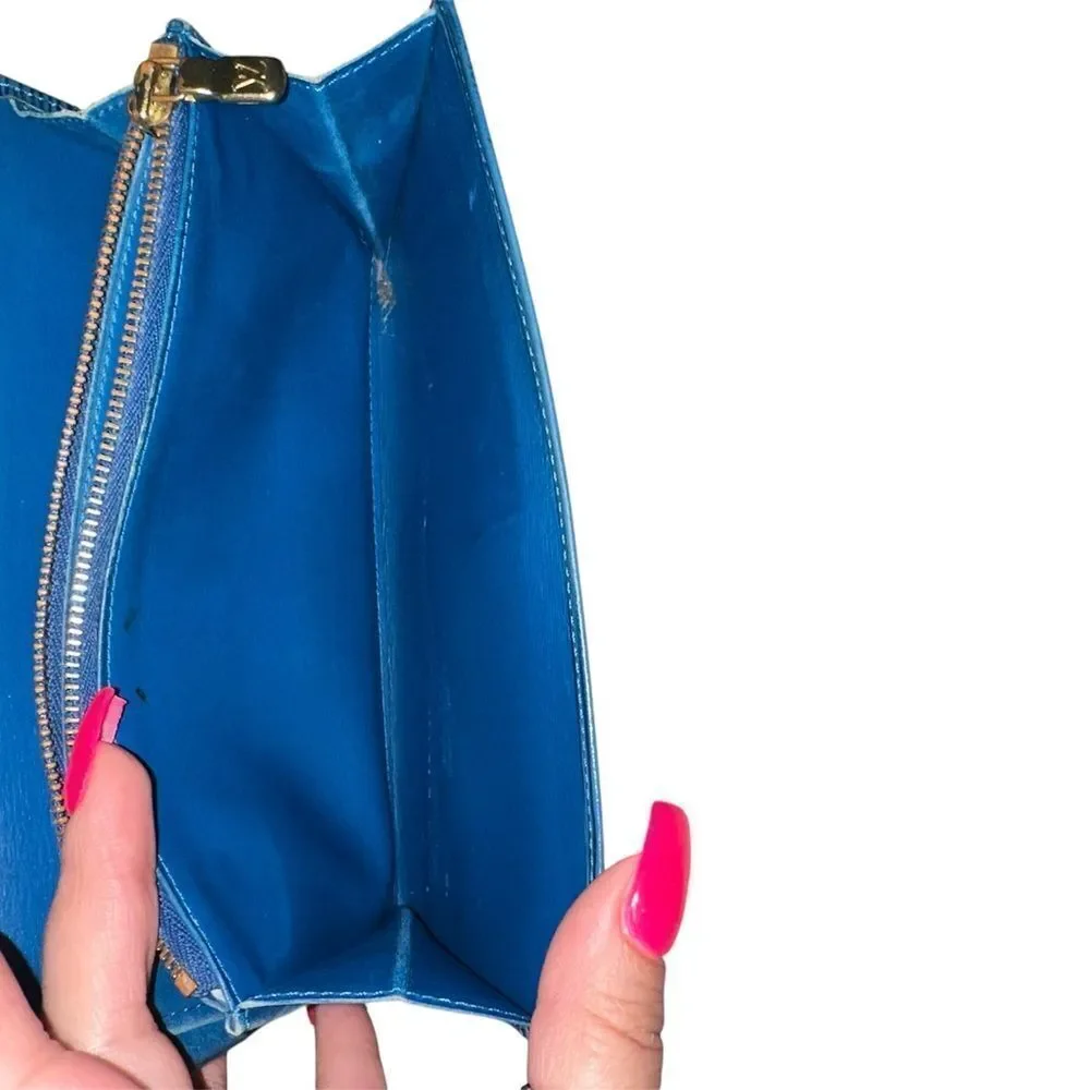 Louis Vuitton Epi Azure Blue Wallet